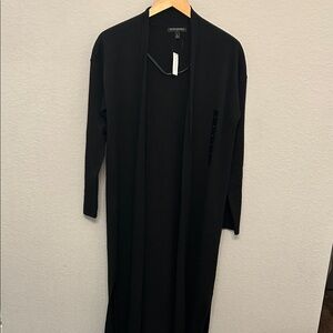 Banana Republic Black Long Sleeve Dress